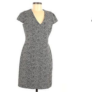 Express Black and Gray Sheath Dress